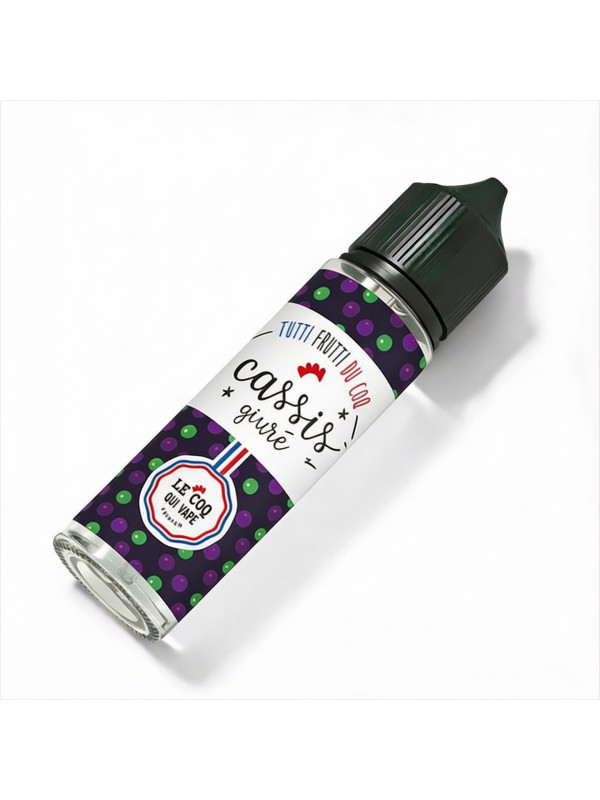 LE COQ QUI VAPE Cassis Givré 50ml